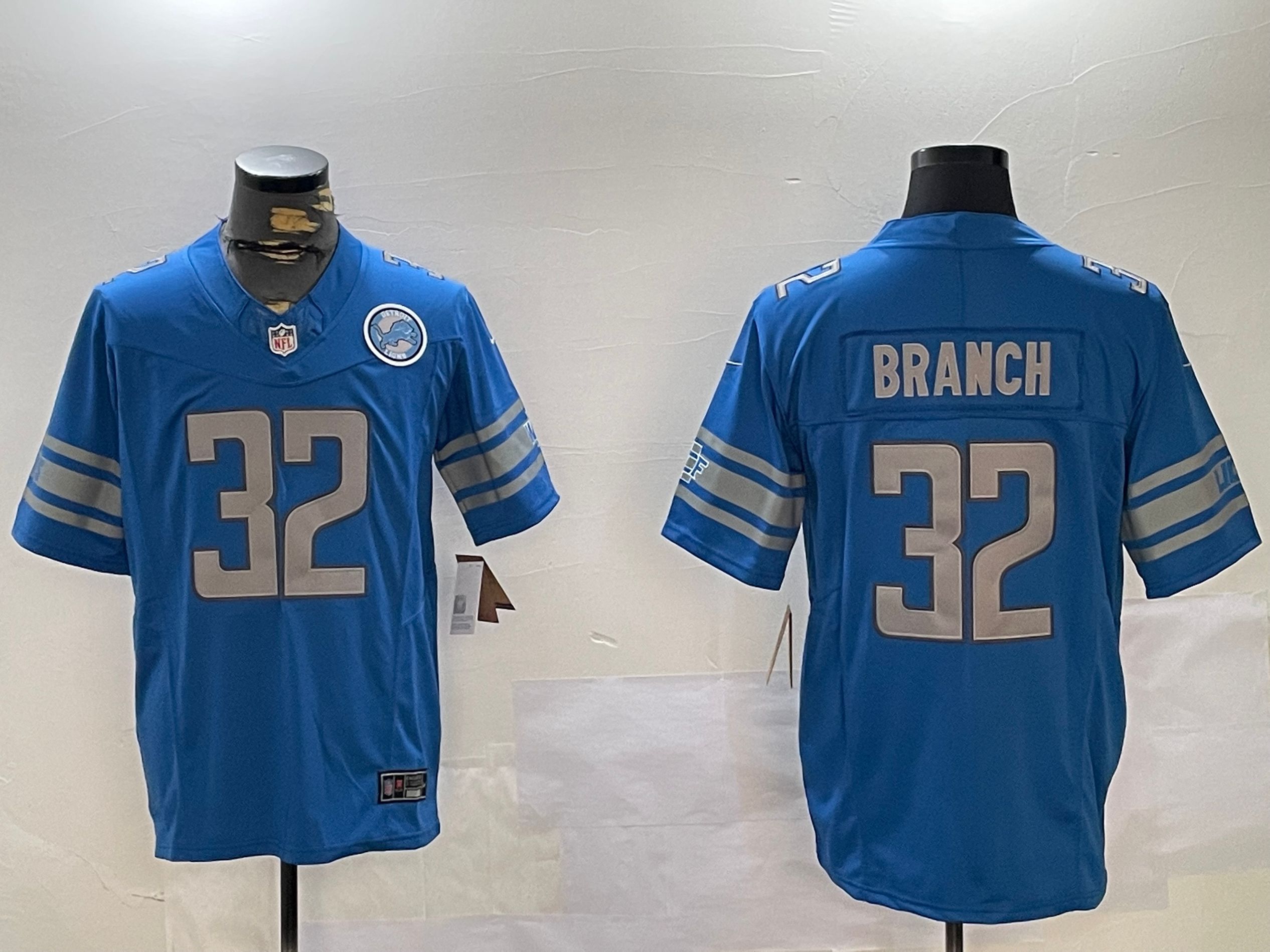 Men Detroit Lions #32 Branch Blue three generations 2024 Nike Limited NFL Jersey style 2->detroit lions->NFL Jersey